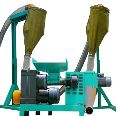 Máquina de pelotização de PVC LDPE para extrusão de resíduos plásticos