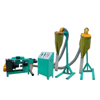 Máquina de granulação de plástico de granulação de plástico em pequena escala 19 kW