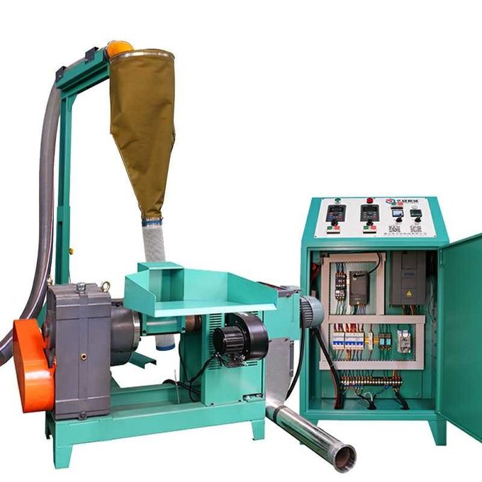 Máquina de granulação de plástico de granulação de plástico em pequena escala 19 kW 1